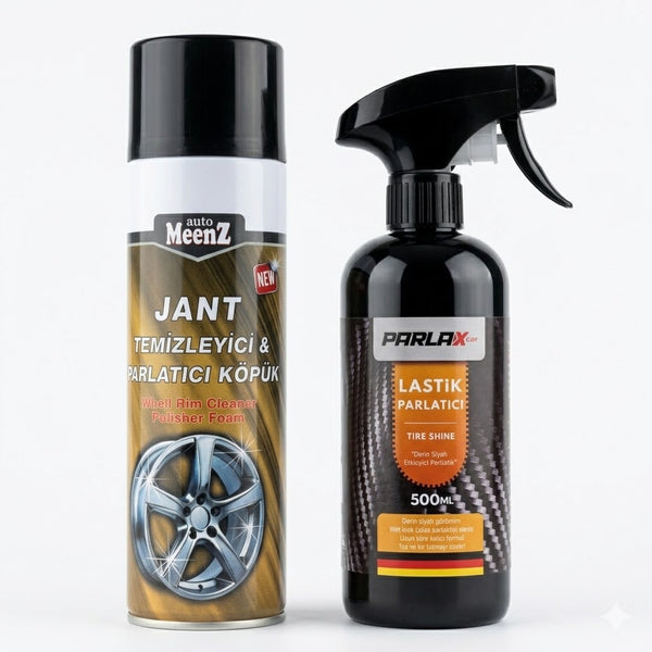 Auto Meenz & Parlax Profesyonel Araç Bakım Seti