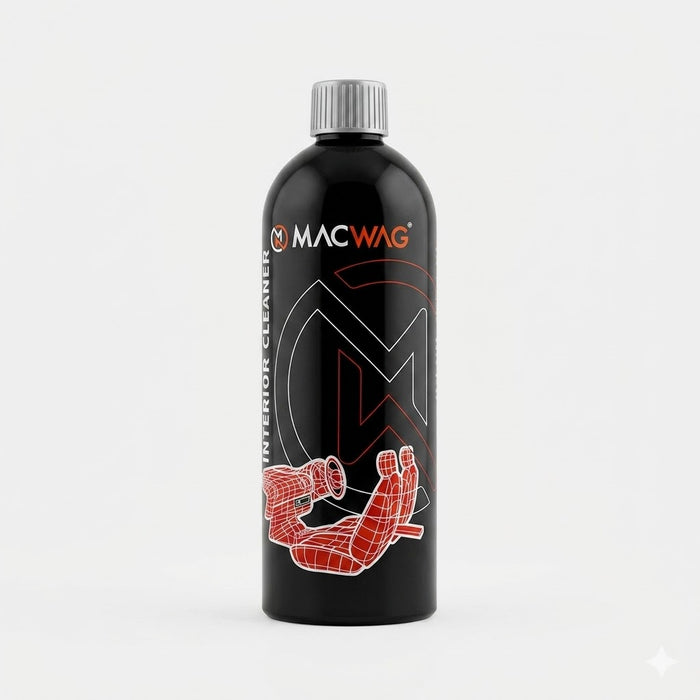 MacWag Profesyonel Araç İçi Genel Temizleyici 500ml - Çok Amaçlı Leke Çıkarıcı ve Yenileyici - Torpido, Koltuk ve Plastik Aksam Parlatıcı Set