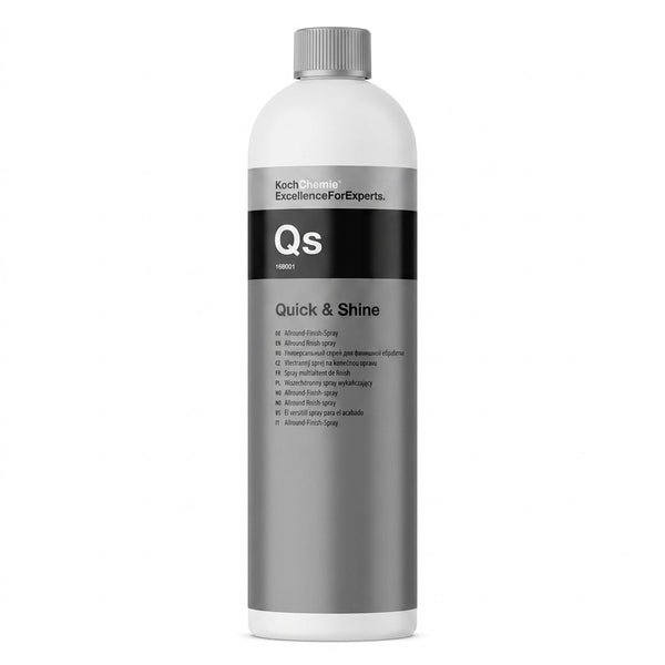 Koch Chemie Qs Quick & Shine - 1 Litre | Çok Amaçlı Parlatıcı ve Temizleyici Finish Sprey