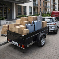 BİGGTREY Premium Seri: Tek Dingil Yük Taşıma Römorku (1250x2000) 750 KG