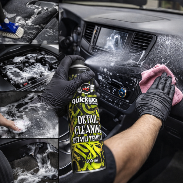 Quickwax Detail Cleaning - Profesyonel Detaylı Temizlik Spreyi (500 ml)