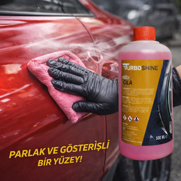 Turboshine Hızlı Cila - Üstün Parlaklık & Boya Koruma (500 ml)