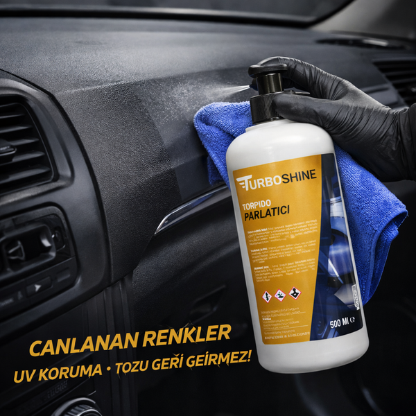 Turboshine Torpido Parlatıcı & Plastik Yenileyici (500 ml)