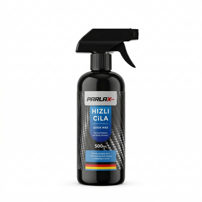 ParlaxCar Hızlı Cila 500ml - Derin Parlaklık ve Yüzey Koruması
