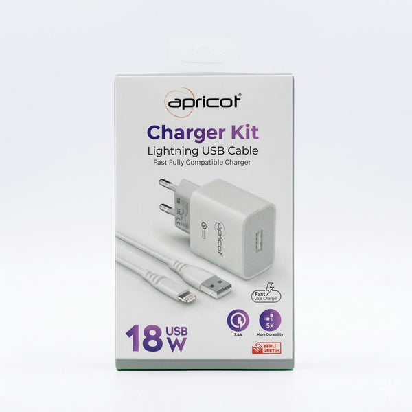 Apricot 18W Hızlı Şarj Kiti