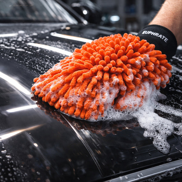 Euphrate Çift Taraflı Mikrofiber Araç Yıkama Eldiveni