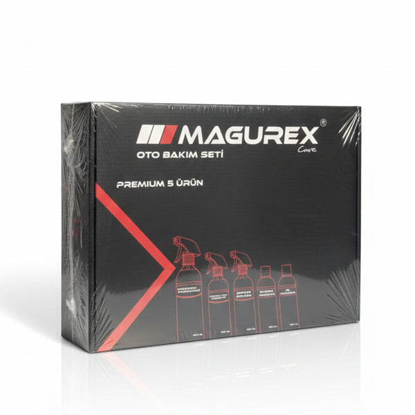 Magurex Care - Premium 5'li Full Fonksiyonel Oto Bakım Seti