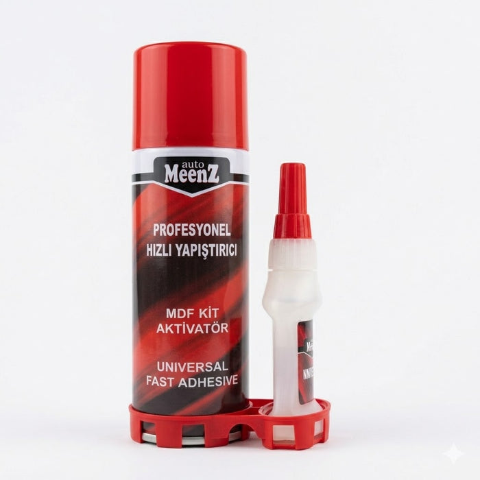 Auto Meenz Profesyonel Hızlı Yapıştırıcı – Yüksek Mukavemetli MDF Kit